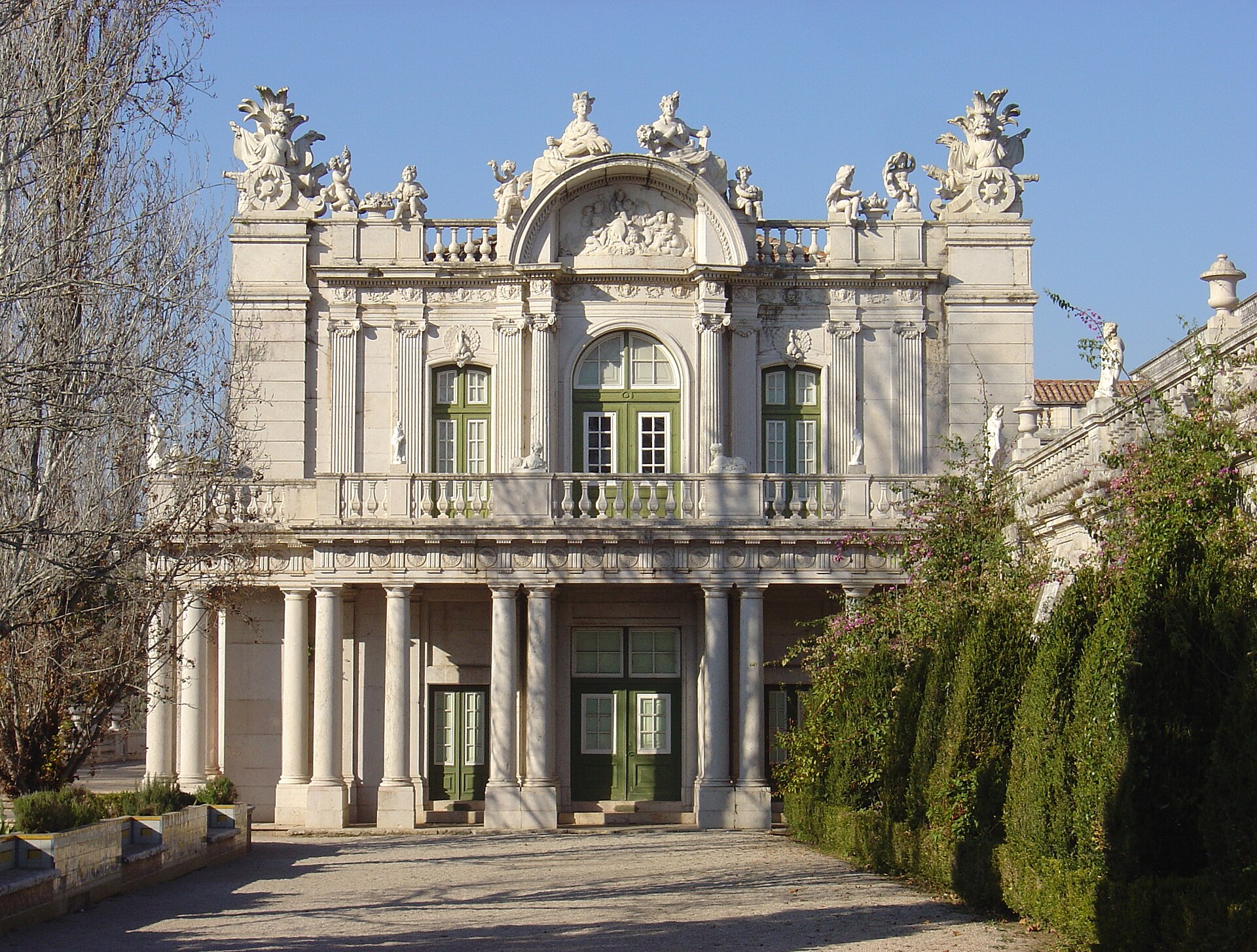 The Robillion Pavilion and its grand staircase