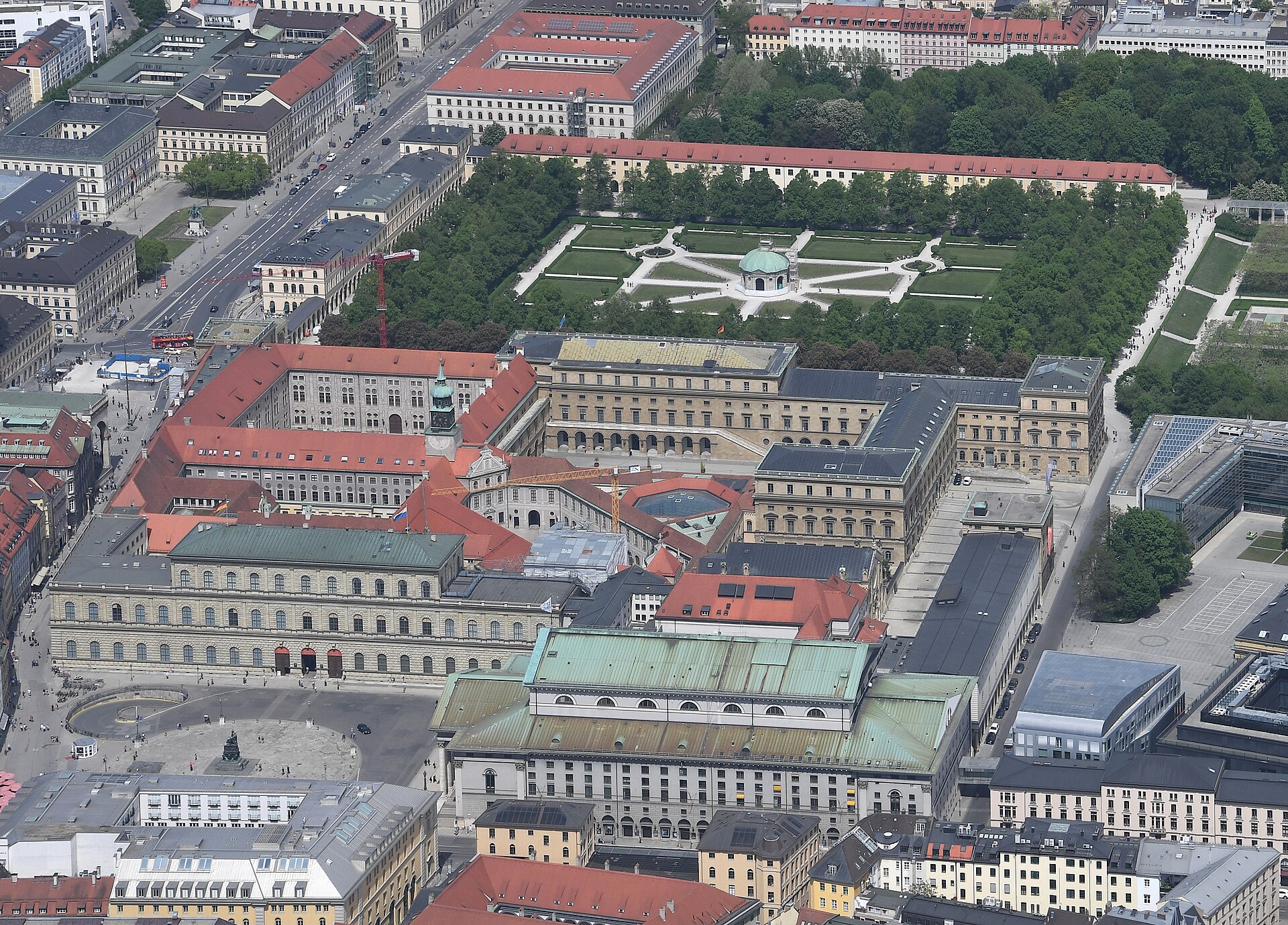 The Munich Residenz, ancient seat of the Wittelsbach rulers of Bavaria