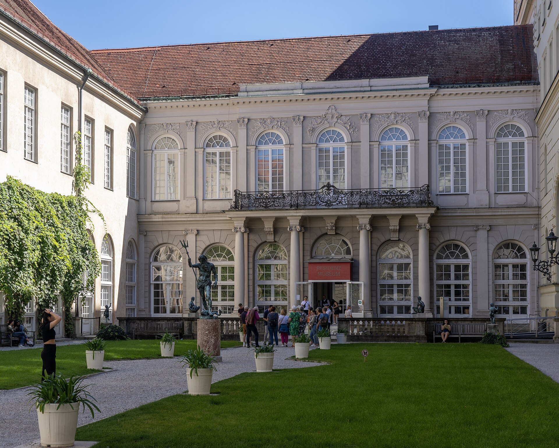 A courtyard of the Munich Residenz