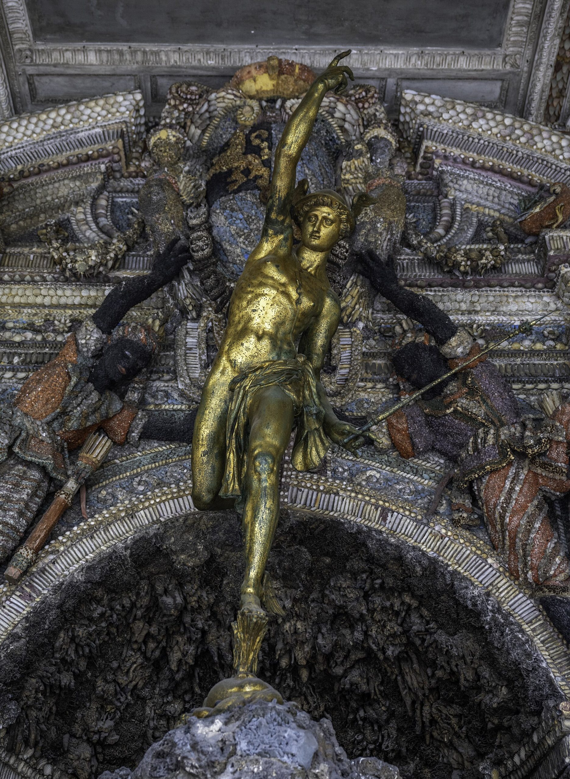 The shell grotto of the Grottenhof
