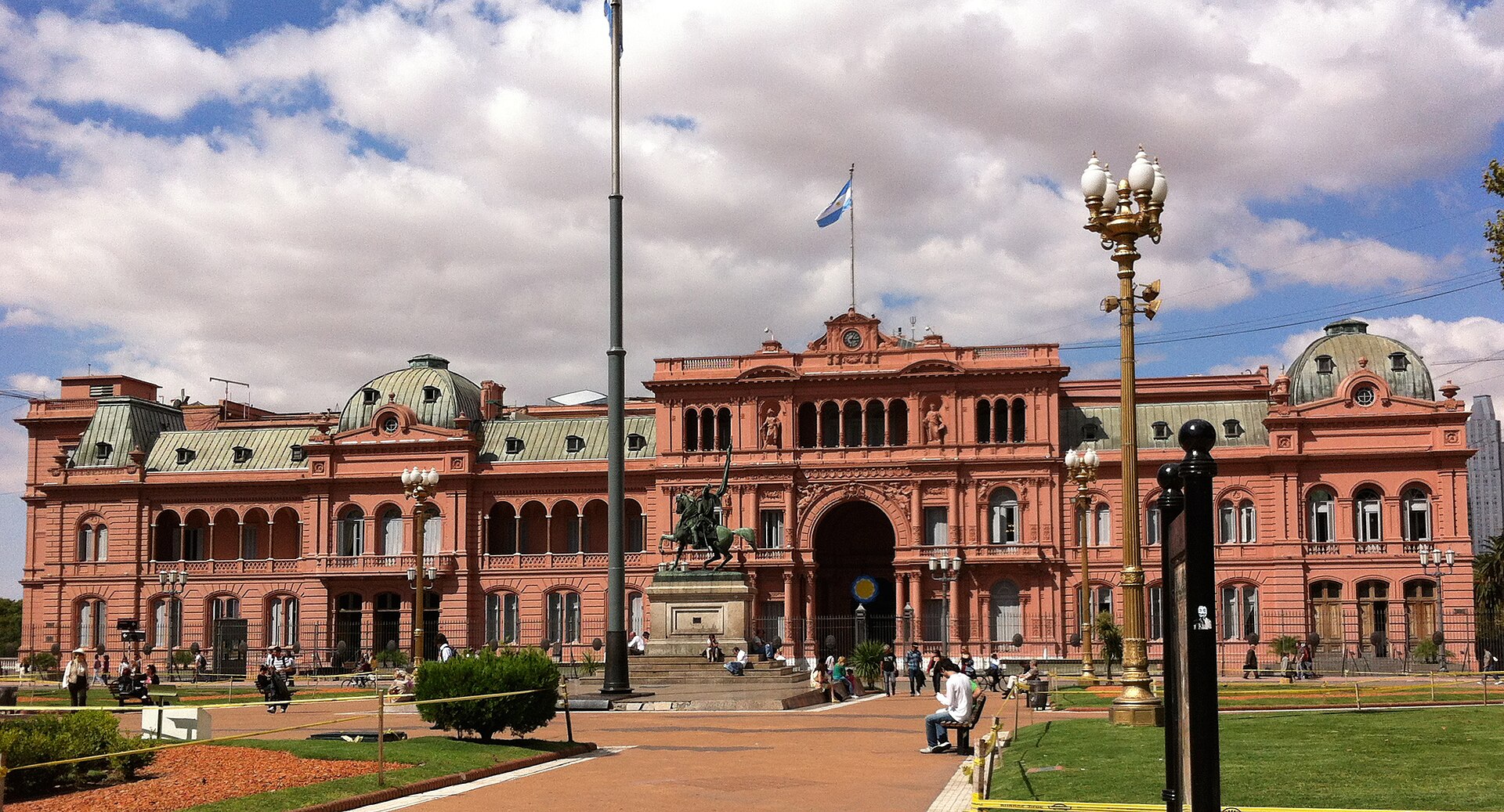 The Casa de Gobierno of Argentina