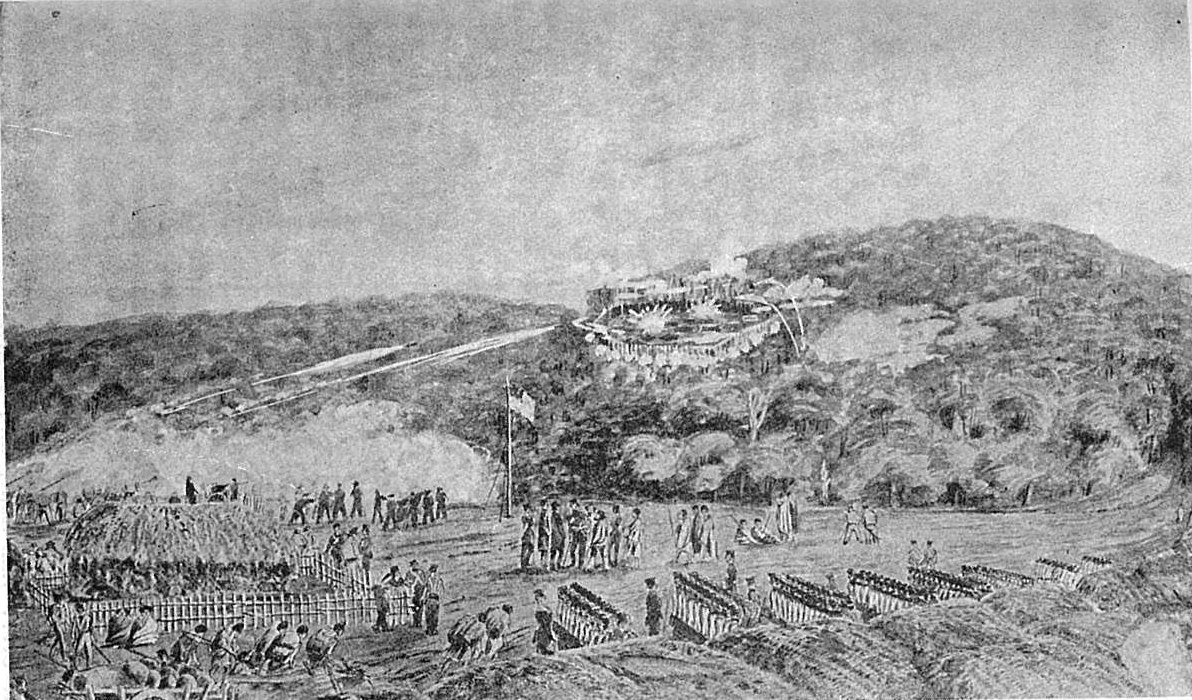Te Ruki Kawiti designed the pā to withstand British artillery