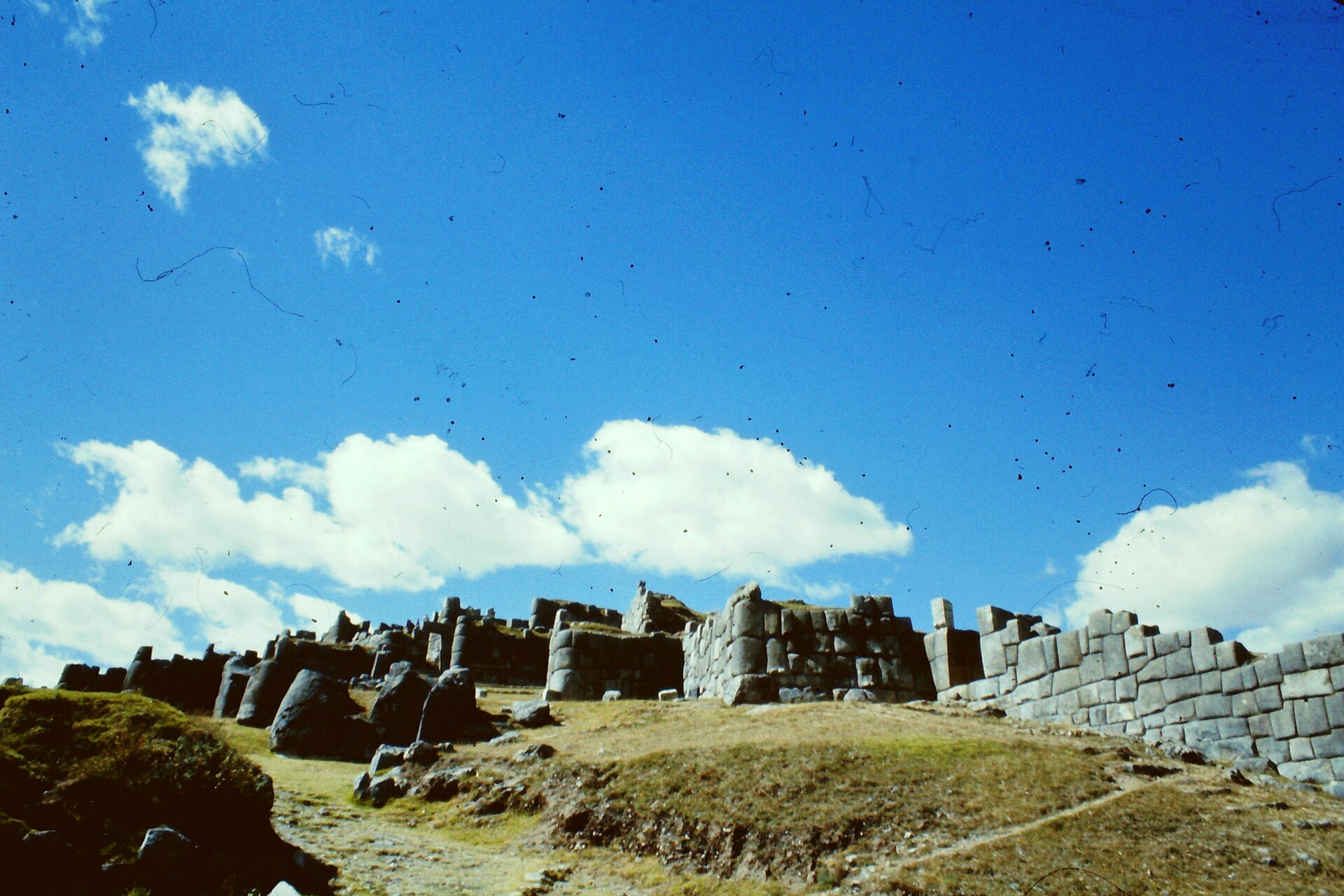 The Inca fortress of Sacsayhuamán near Cusco