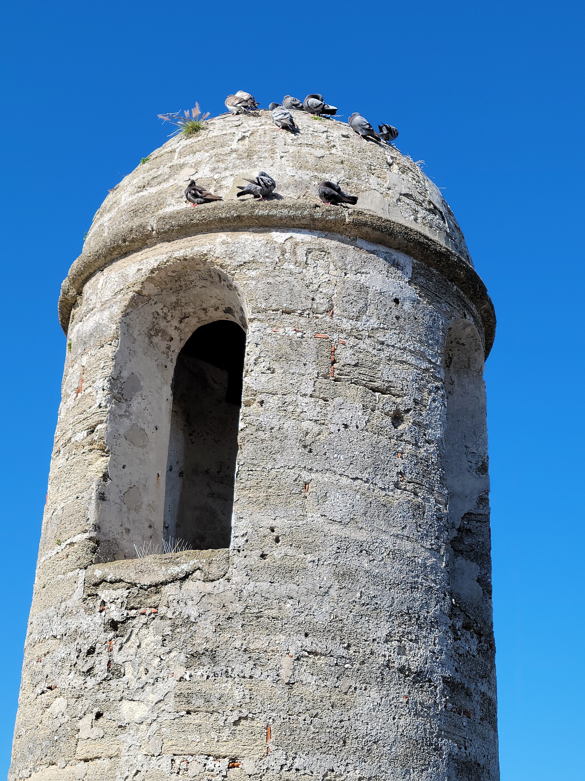 A lookout tower of the Castillo de San Marcos
