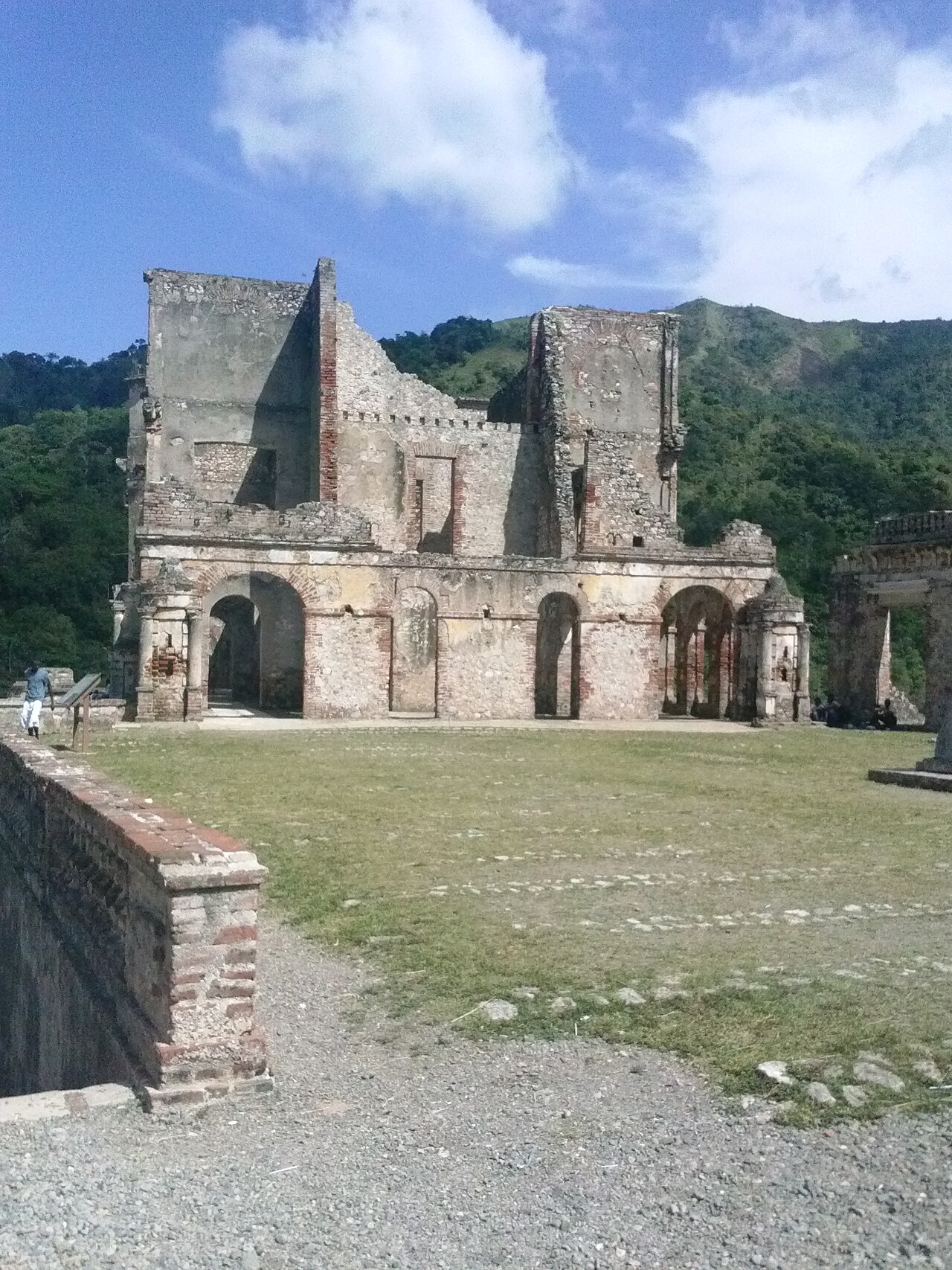 Sans-Souci Palace, the seat of Haiti's northern kingdom.