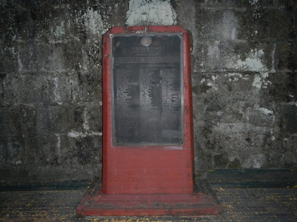 The walls and streets of the old walled city of Intramuros