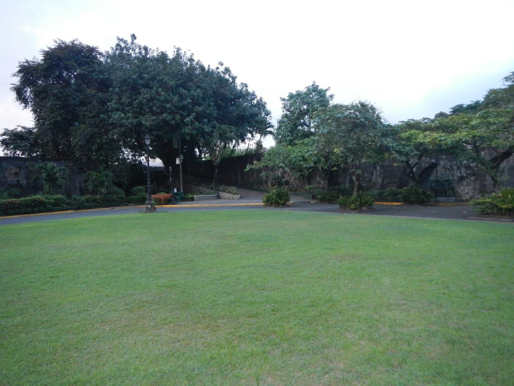 The path marking the final walk of Jose Rizal