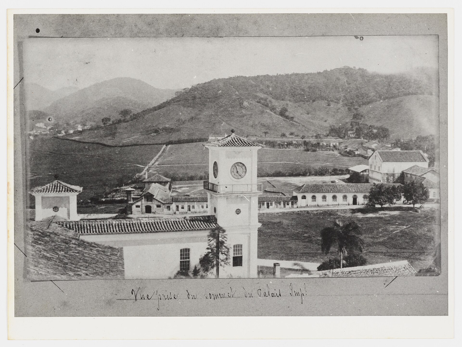 A view of the surrounding district from the imperial palace of Sao Cristovao.