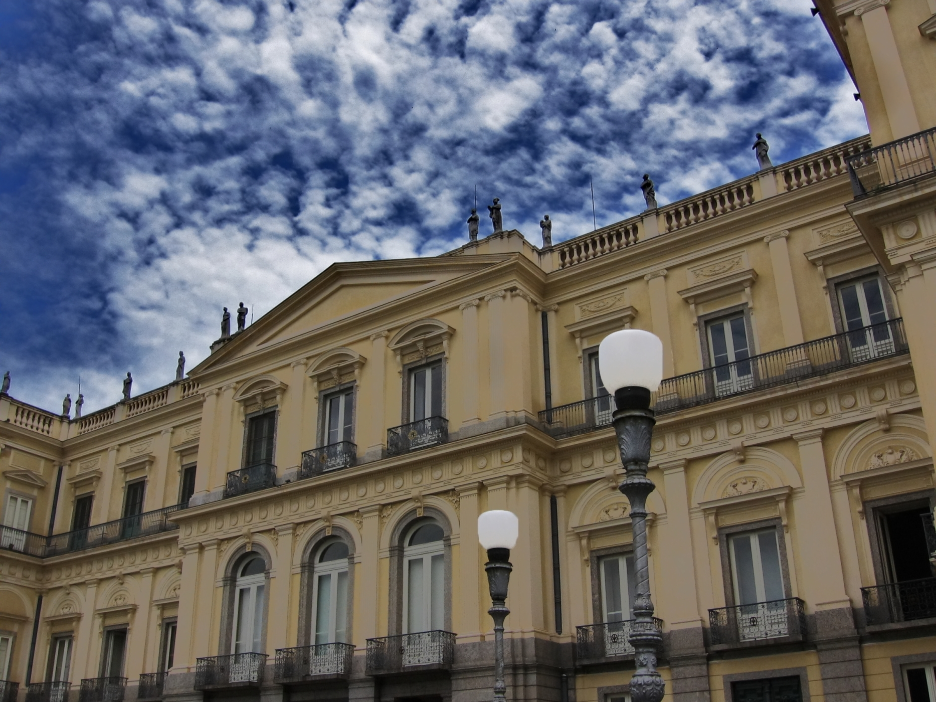 The palace as the National Museum, one of the great scientific institutions of the Americas.