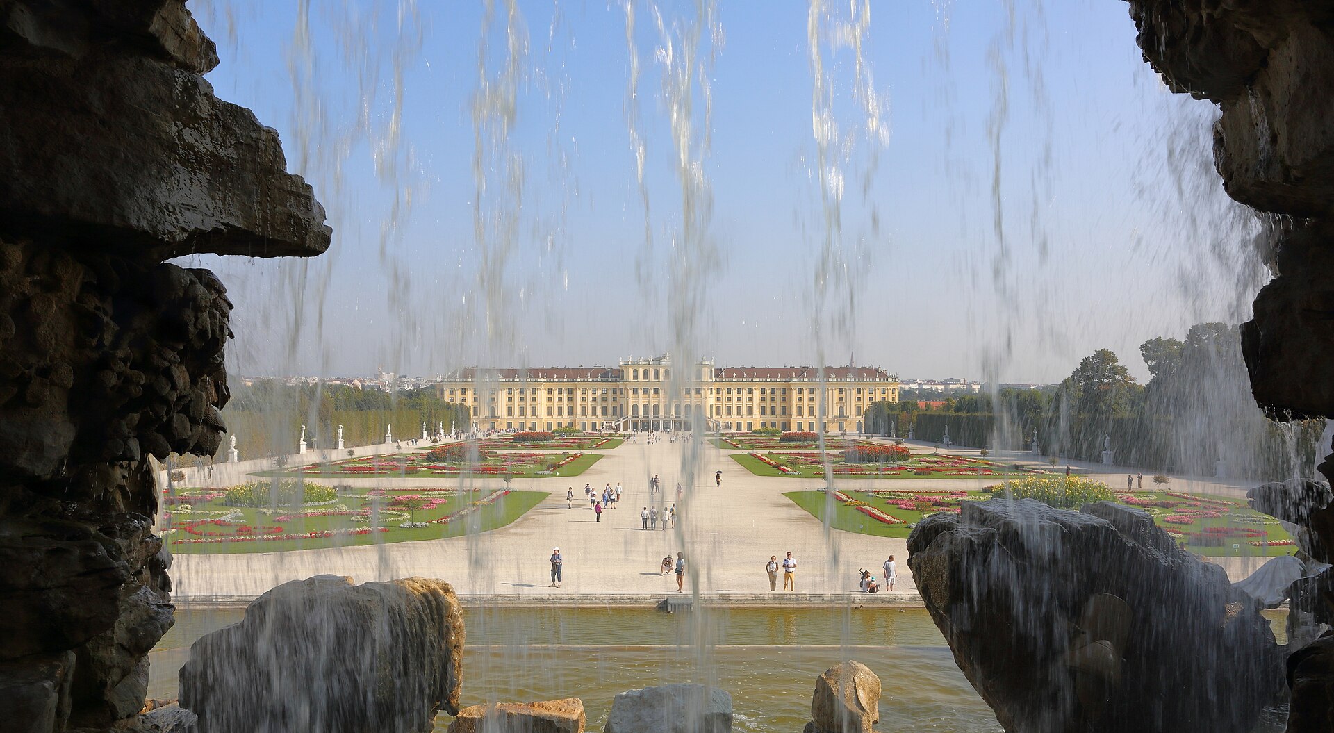 Schönbrunn grew from an imperial hunting ground near Vienna