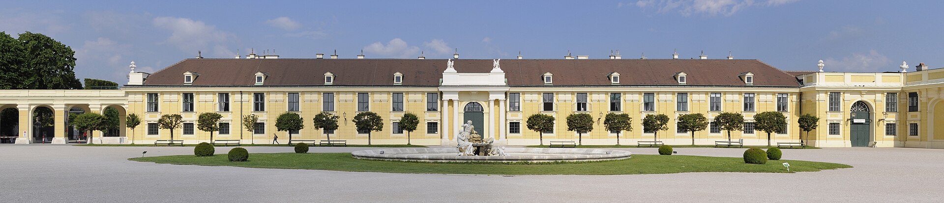 A child Mozart performed before the empress at Schönbrunn