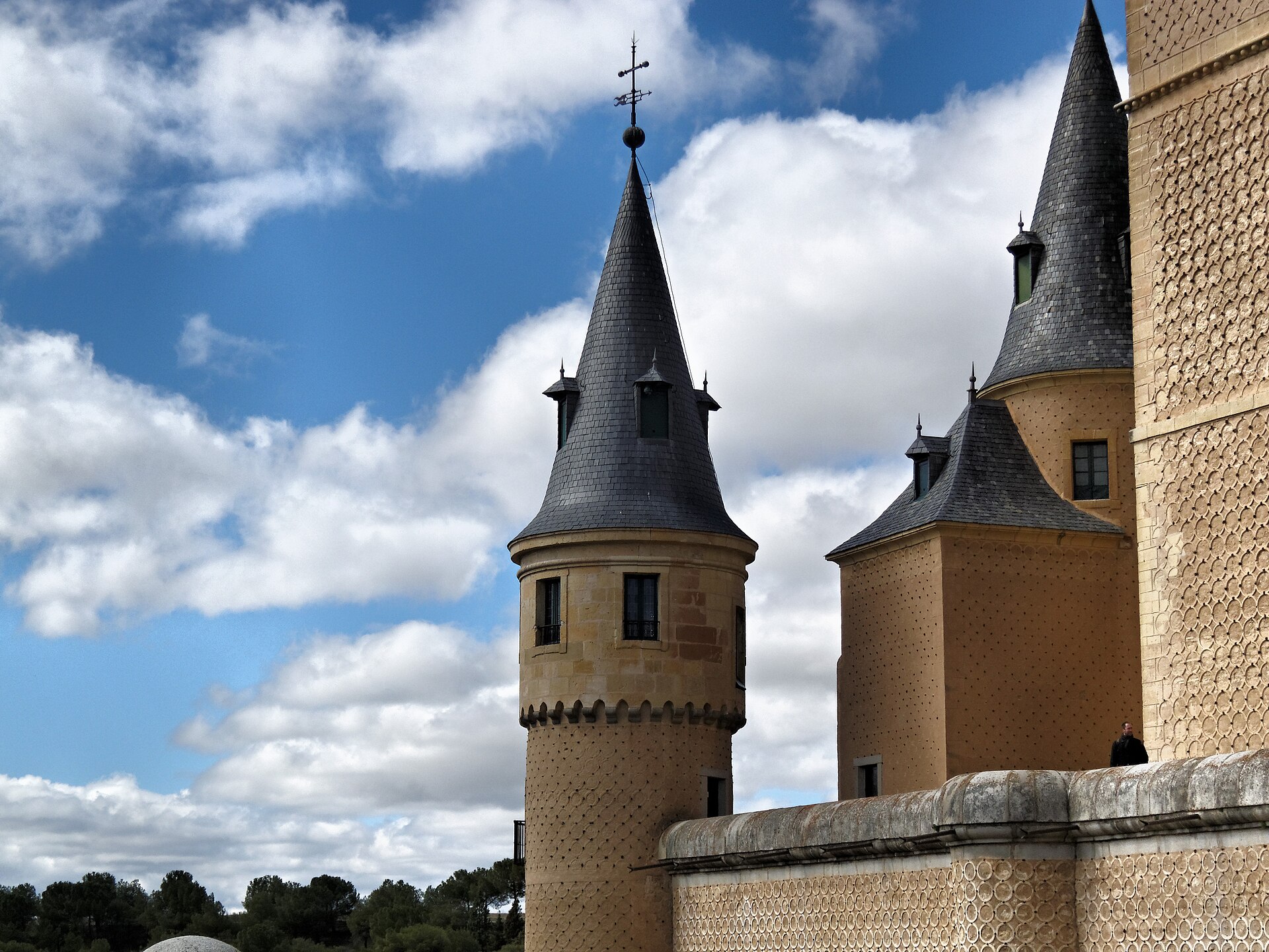 In 1474 Isabella the Catholic was proclaimed queen of Castile at the Alcázar.