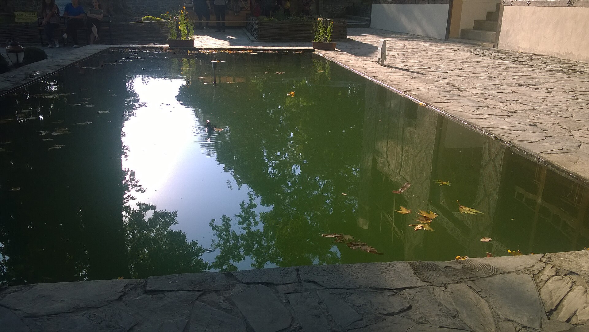 The pool before the Khan's Palace