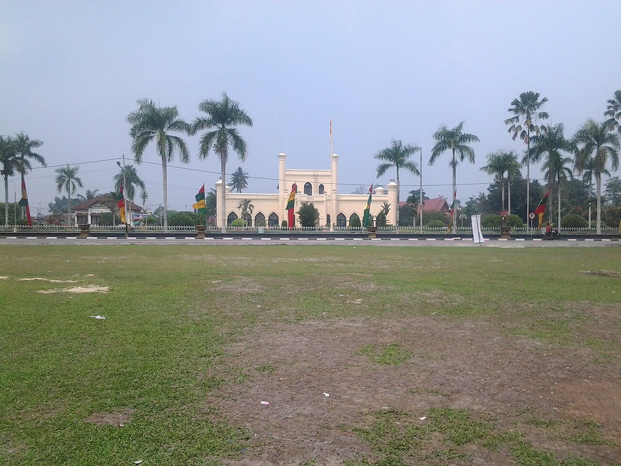 The Istana Siak, a fusion of European and Malay architecture