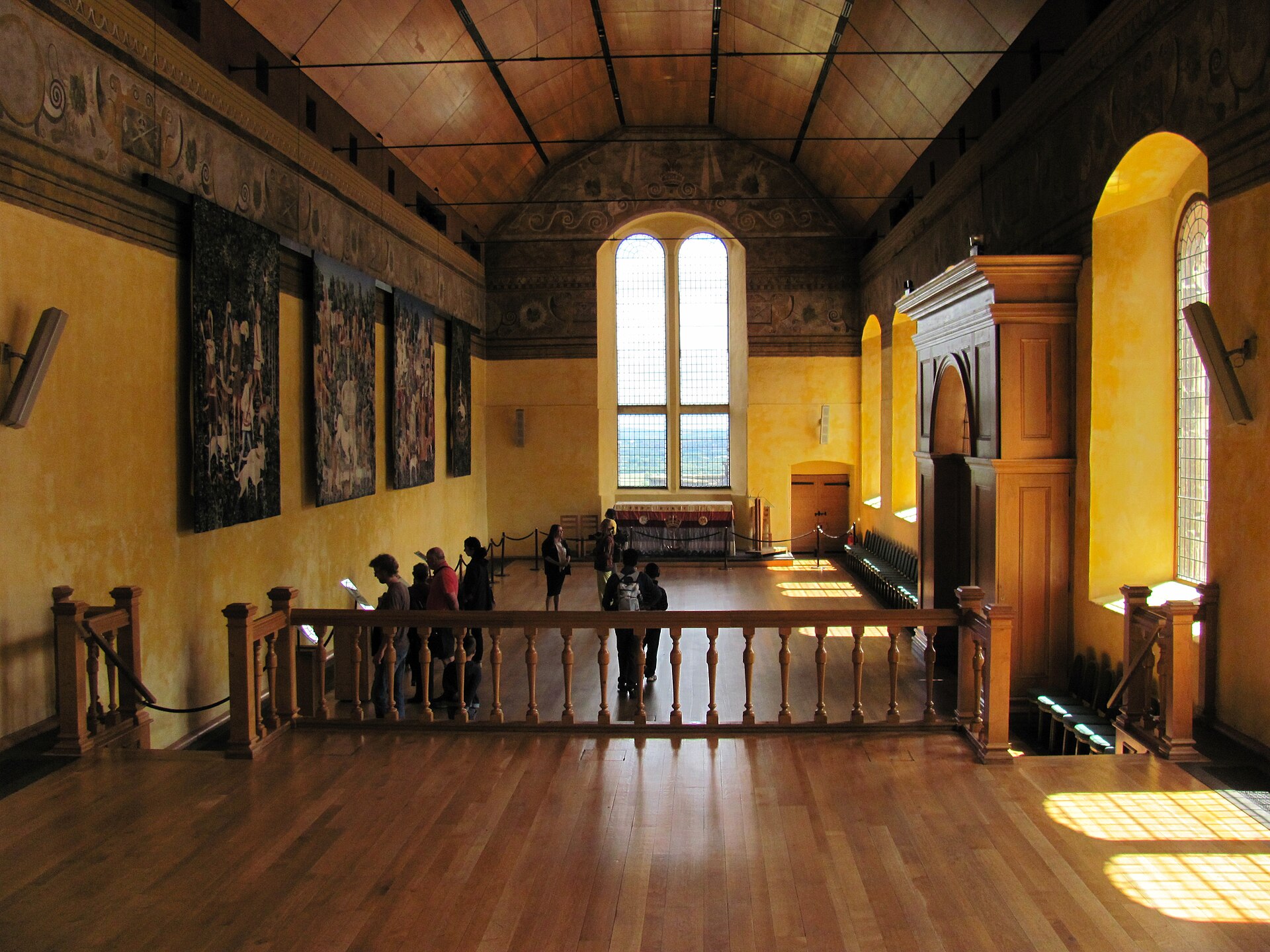 The Chapel Royal, built by James VI for the baptism of his son, Prince Henry