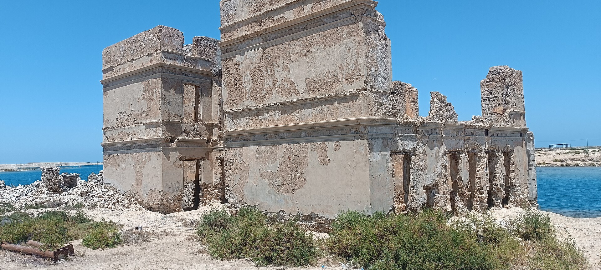 The Egyptian bank building at Suakin