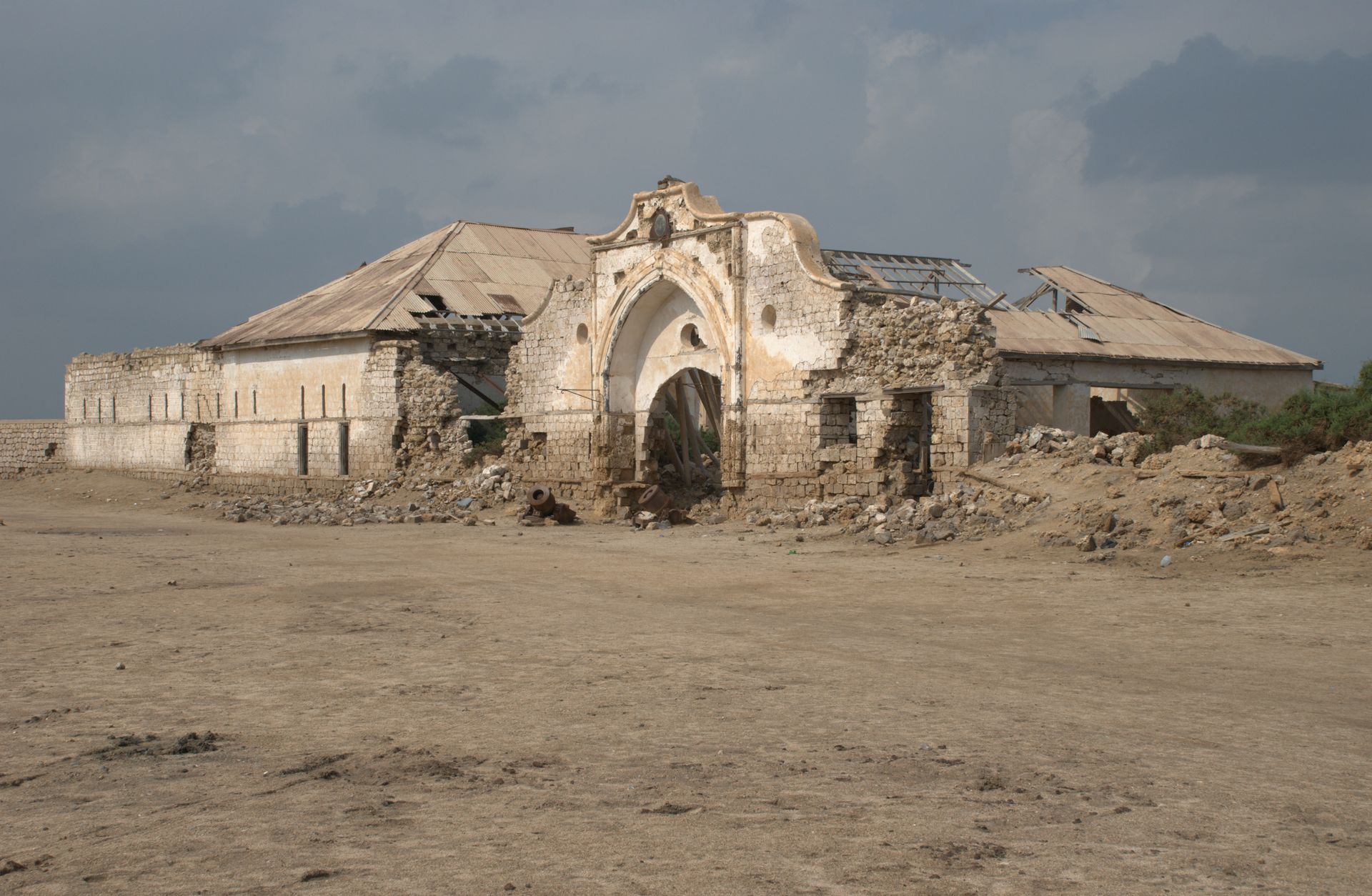 The old custom house of Suakin