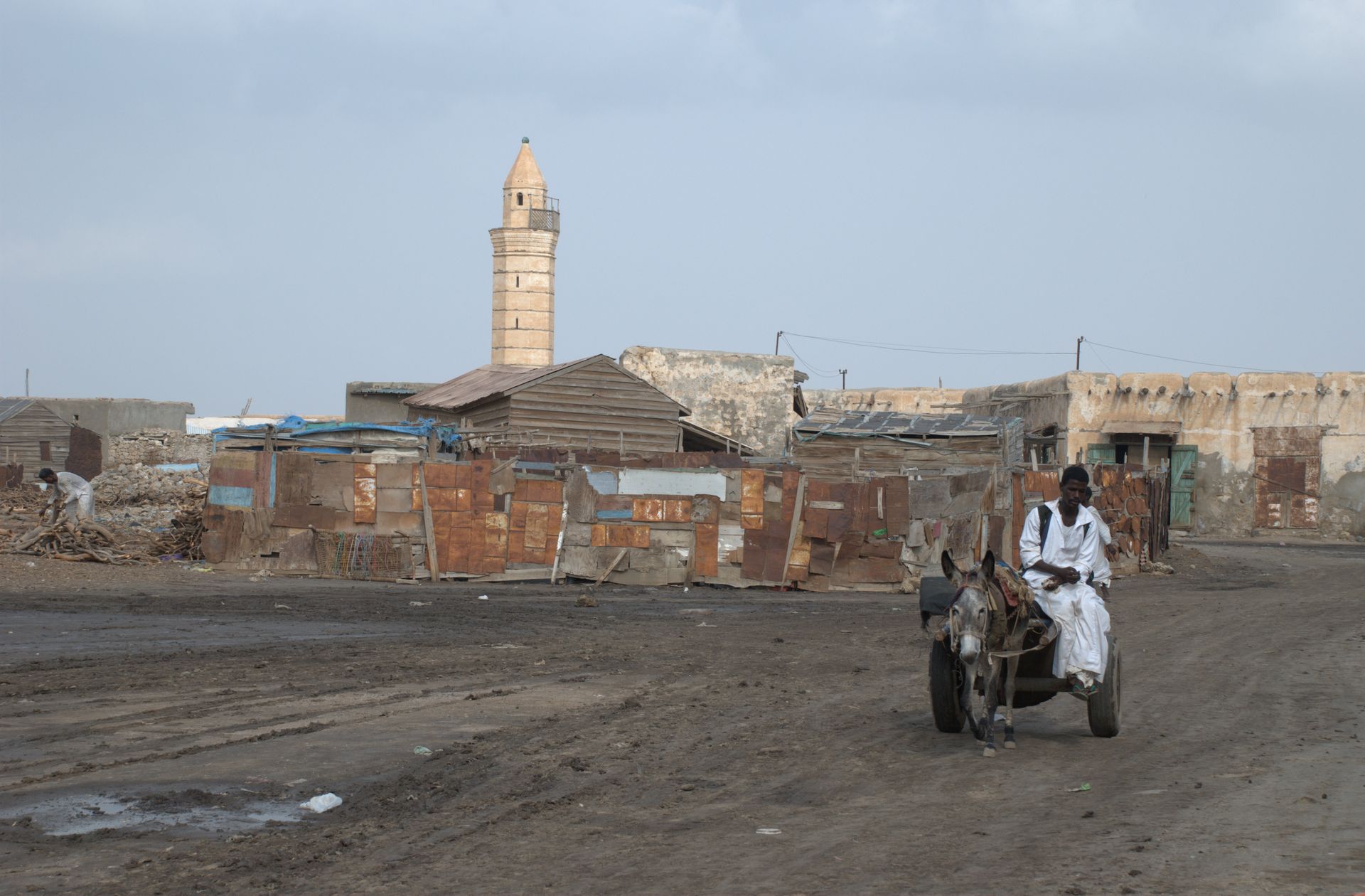 The Beja town beside Suakin