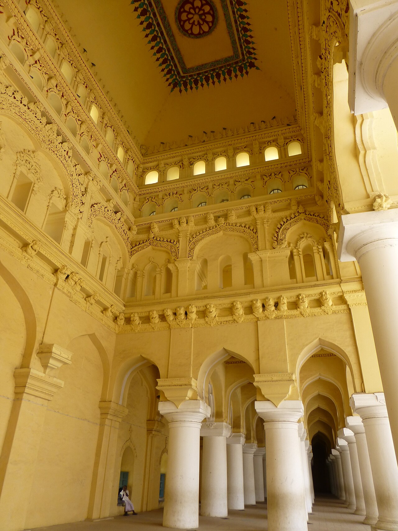 Thirumalai Nayakkar Mahal, the great palace of Madurai.