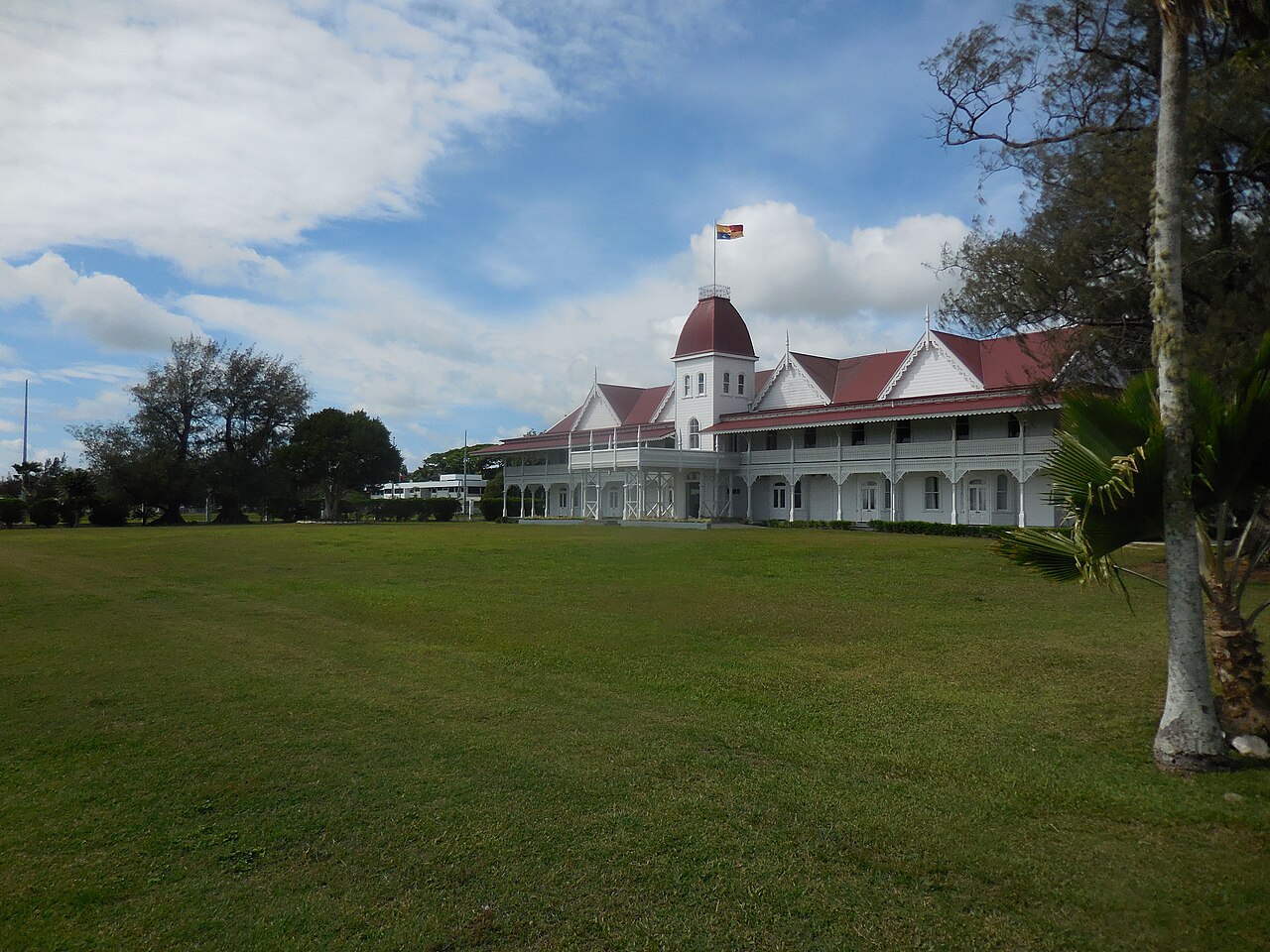 The focal point of Tonga's great royal ceremonies