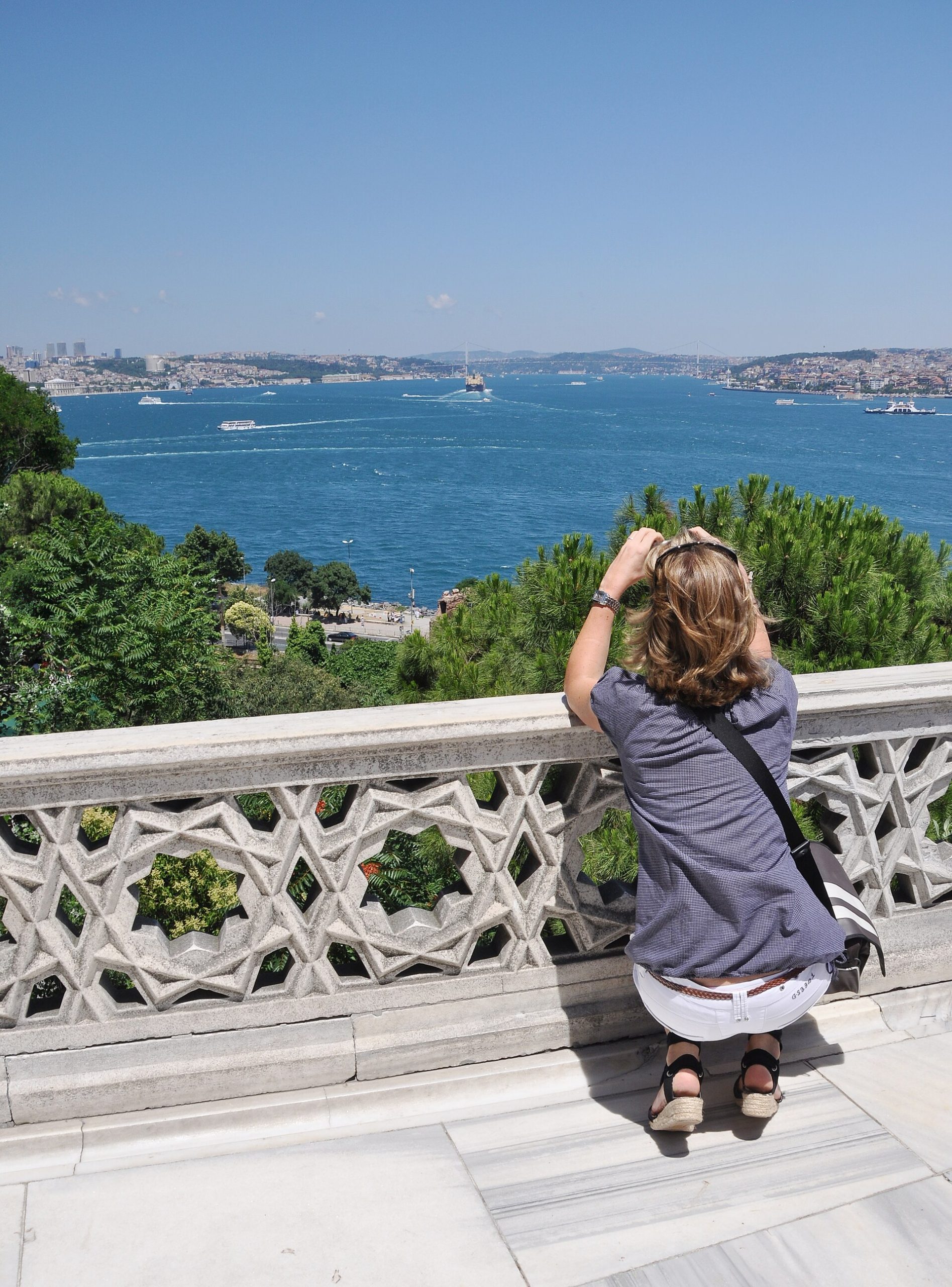 One of the palace's inner courtyards, the organizing principle of Topkapi's concentric world.