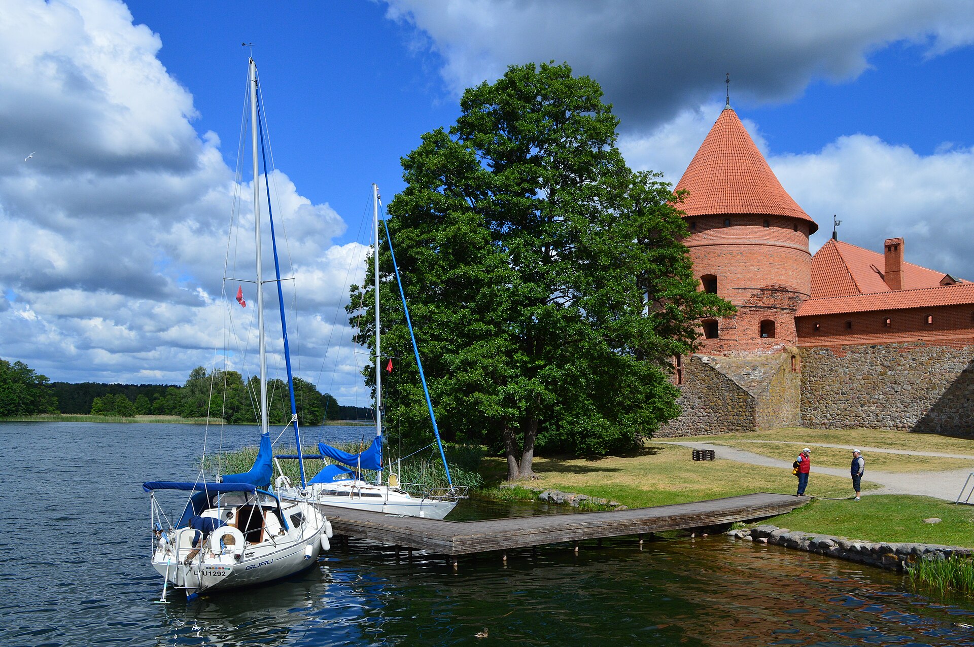 A view of the fortress from the water