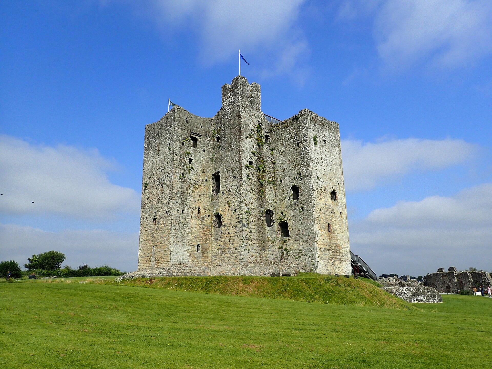 Trim's imposing defences, built to hold down the newly conquered lands of medieval Ireland