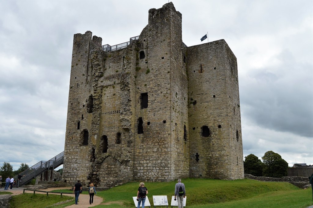 The mighty central keep, the heart of the castle and one of the largest of its kind in Europe