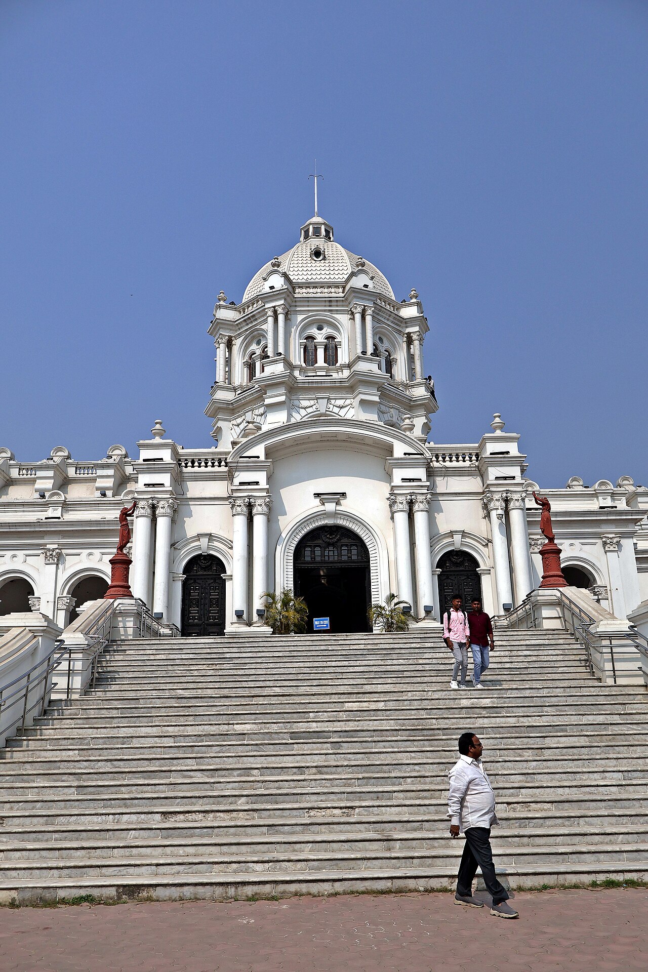 Ujjayanta Palace, the seat of the Manikya kings, in Agartala.
