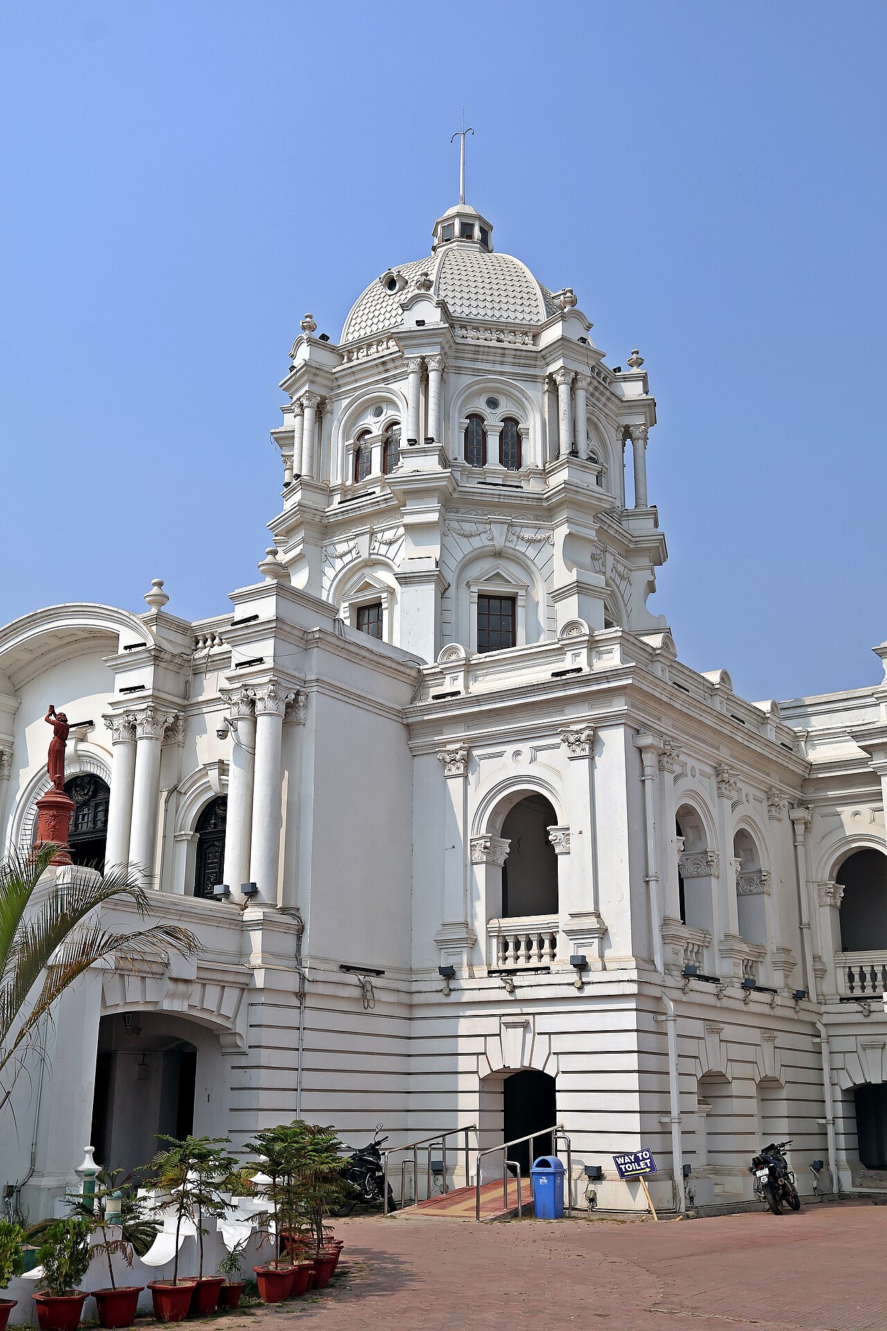 The palace of the Manikya dynasty.