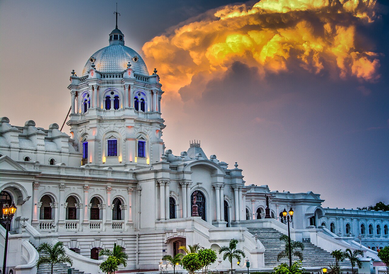 Ujjayanta Palace, now the Tripura State Museum.