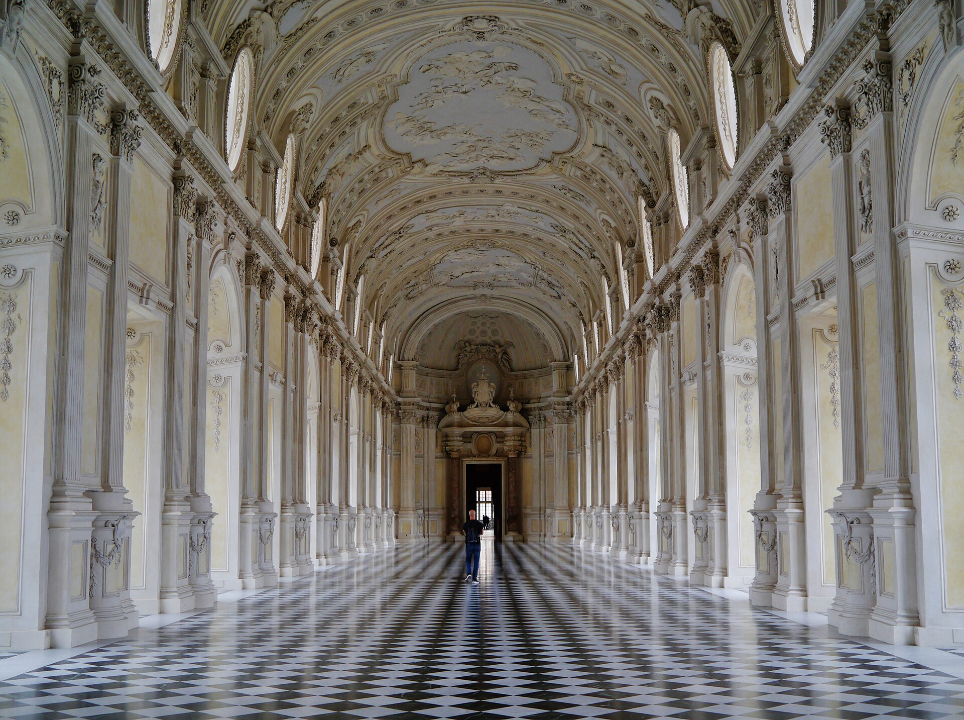 The luminous interior of the Great Gallery