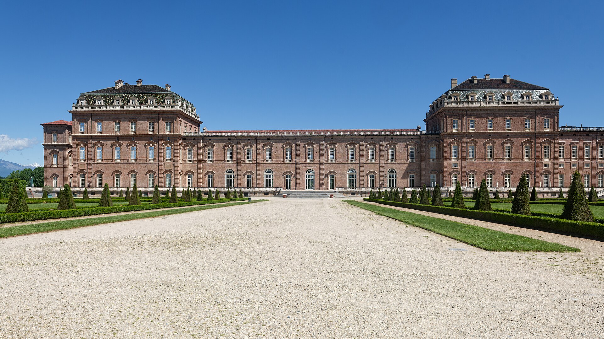 The gardens of the Reggia di Venaria Reale