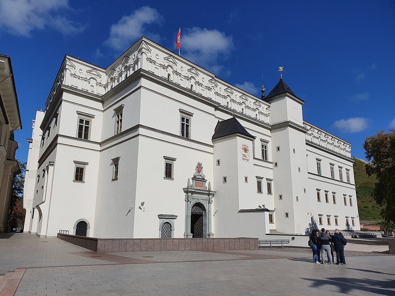 Another view of the Palace of the Grand Dukes.