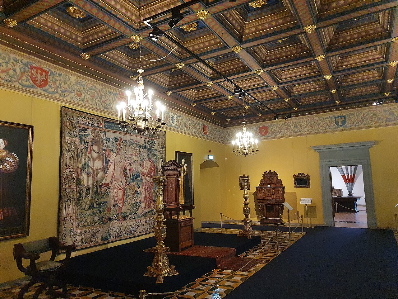 The Lower Representative Hall, a grand ceremonial space.