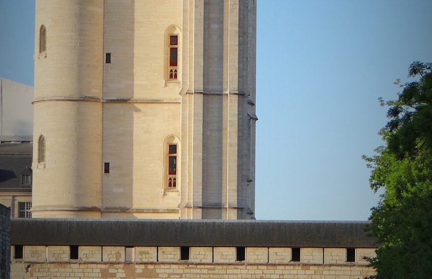 The great donjon of Château de Vincennes, the tallest medieval keep in Europe