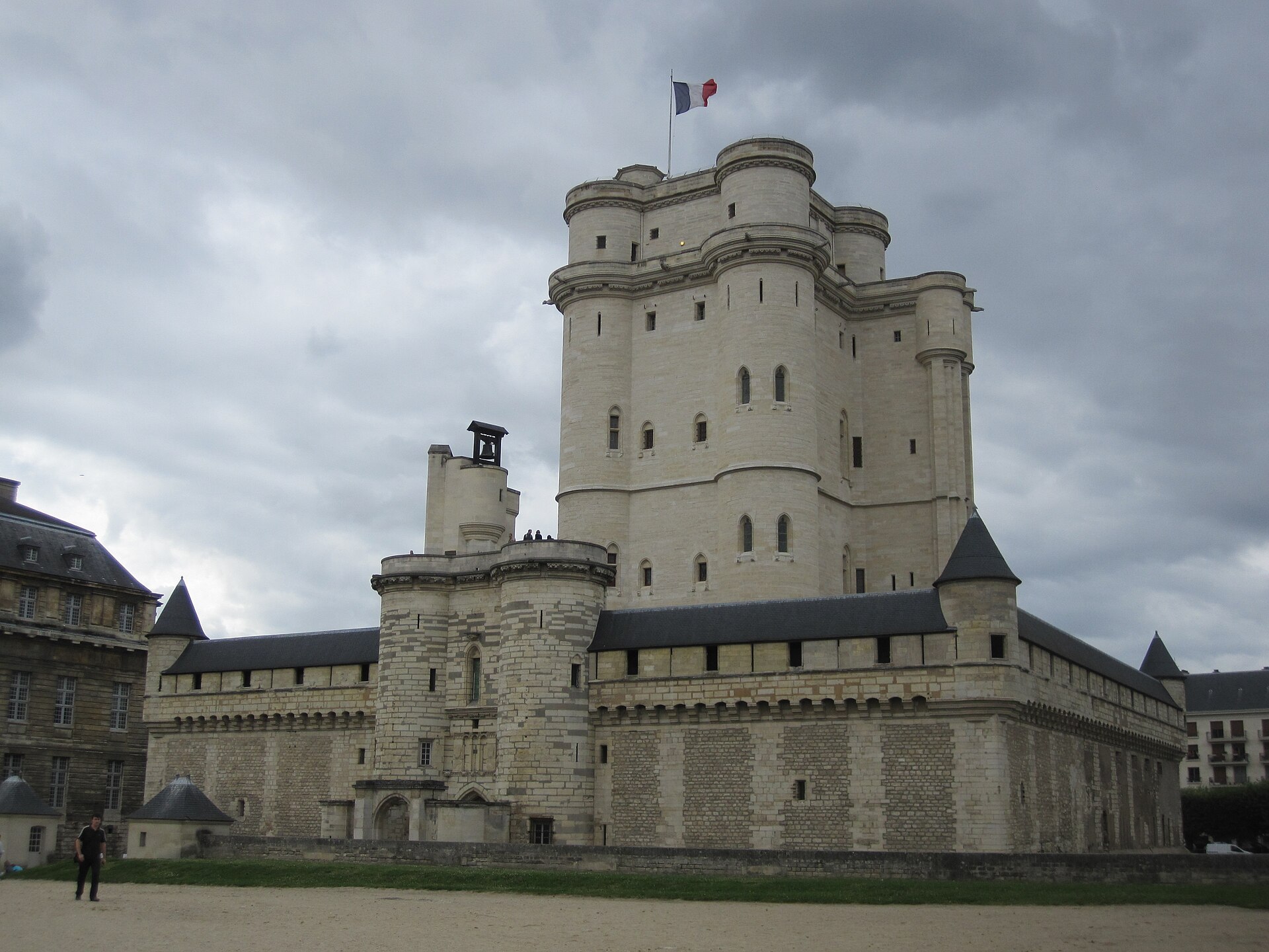 The soaring keep raised by Charles V