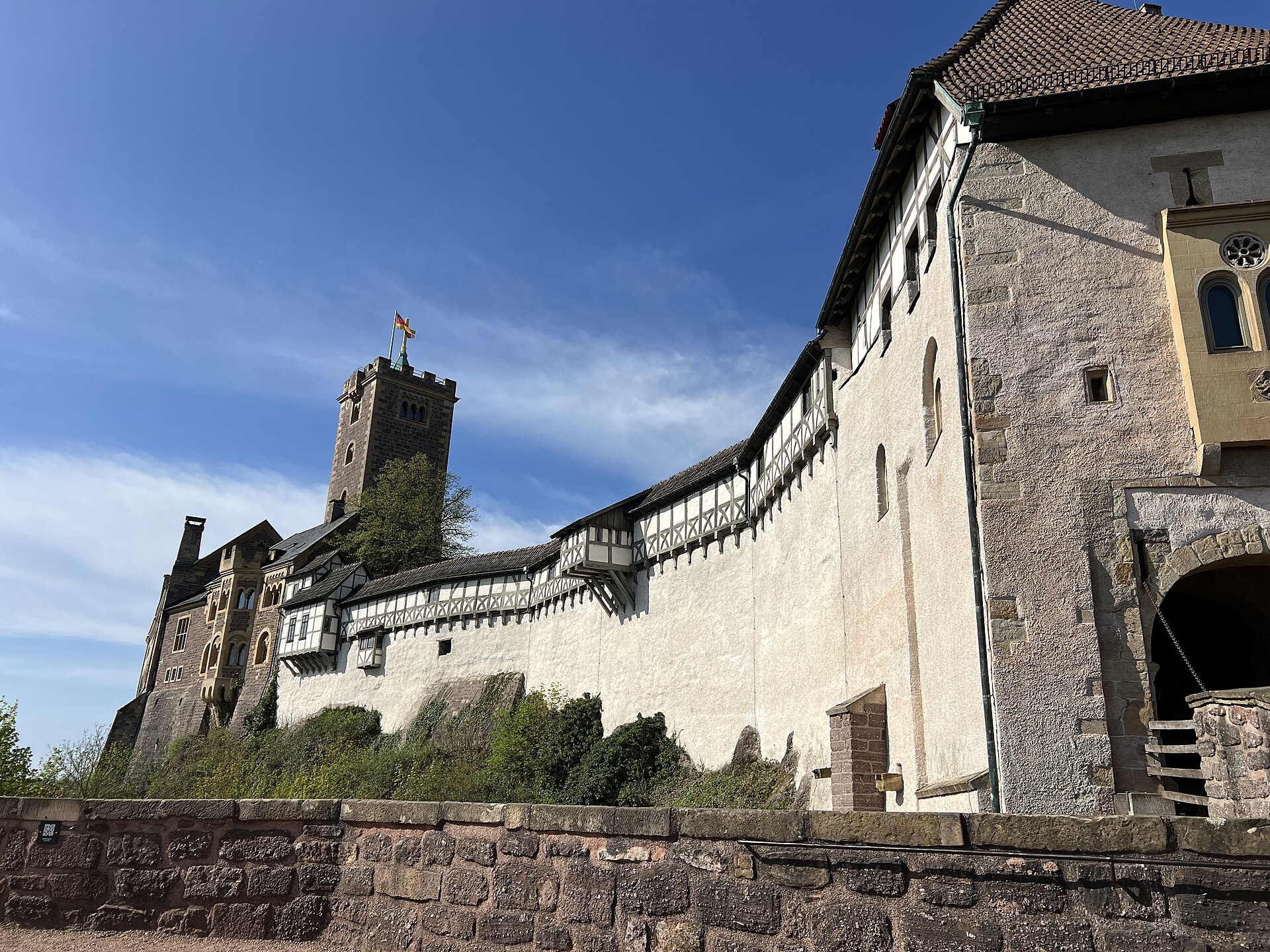 The rooms and mosaics honouring Saint Elizabeth of Thuringia