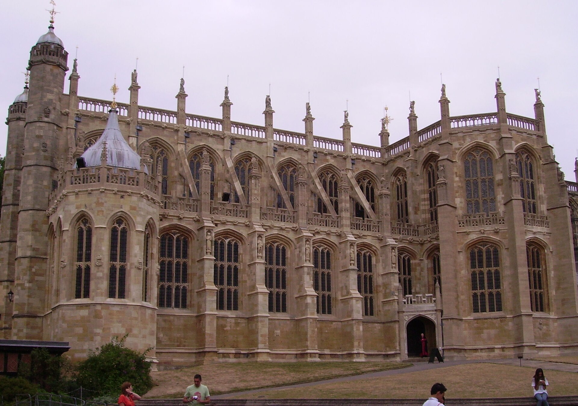St George's Chapel, the spiritual home of the Order of the Garter