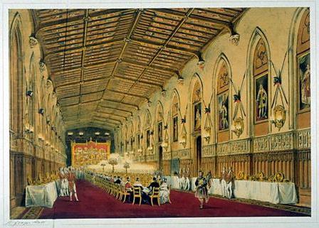 St George's Hall, the great ceremonial banqueting hall