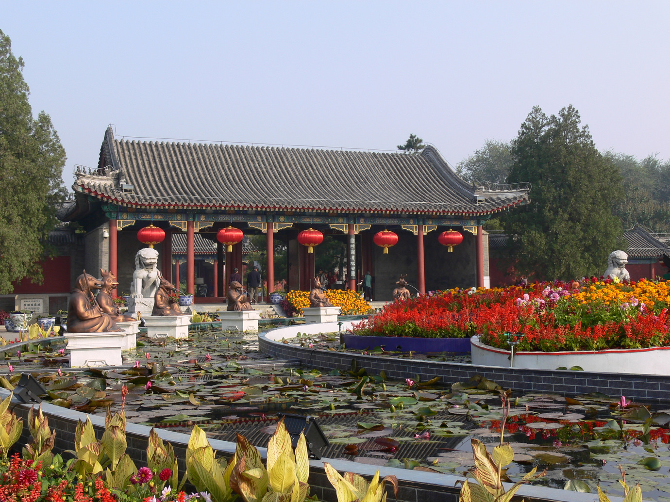 A surviving palace gate of the Old Summer Palace