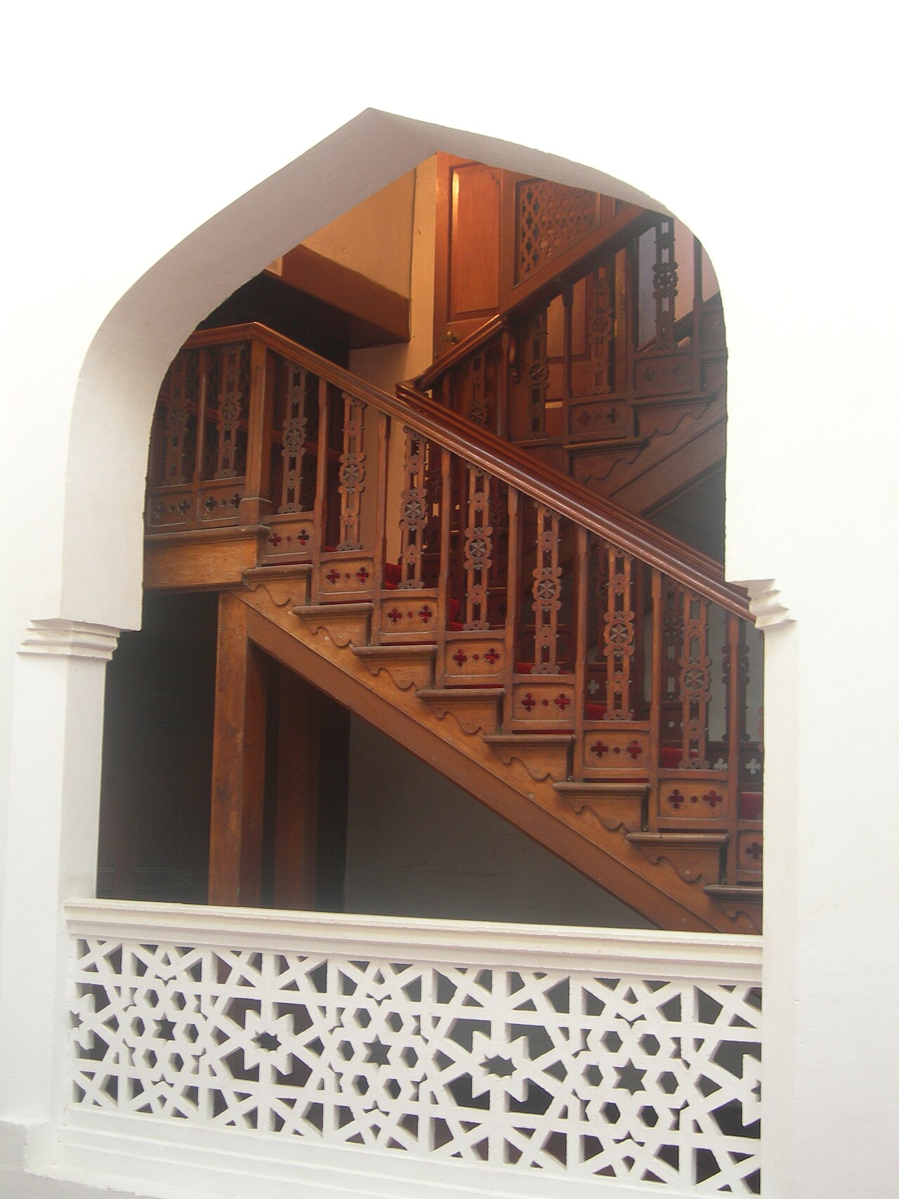 The House of Wonders, Beit al-Ajaib, on the Stone Town seafront.