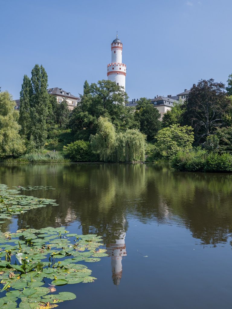 The palace and its park