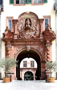 The upper gate of Bad Homburg Palace