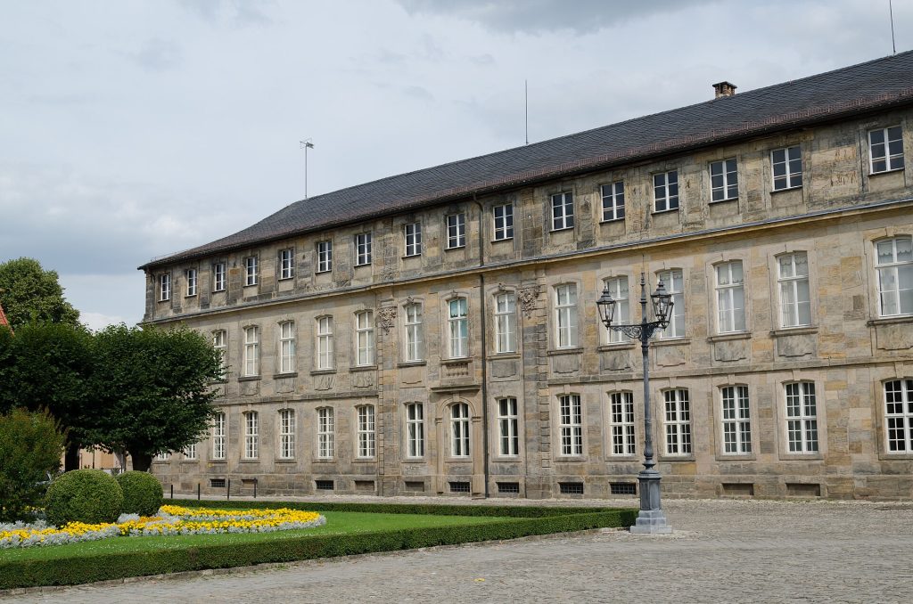 The New Palace seen from the west