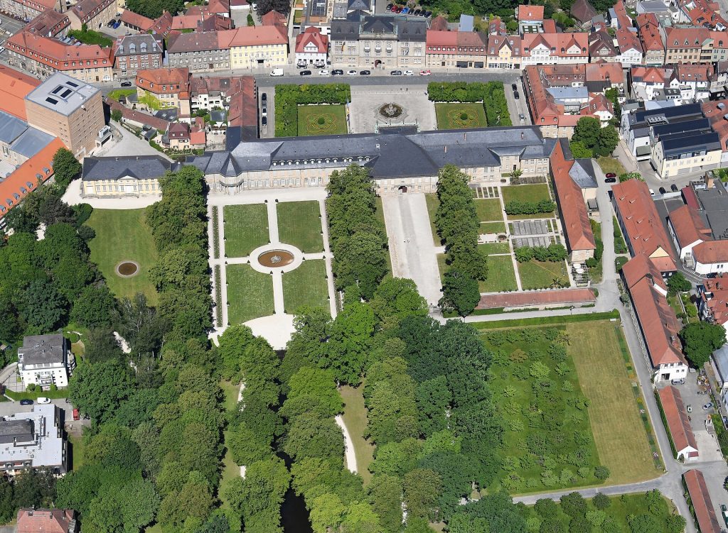 The New Palace from the air