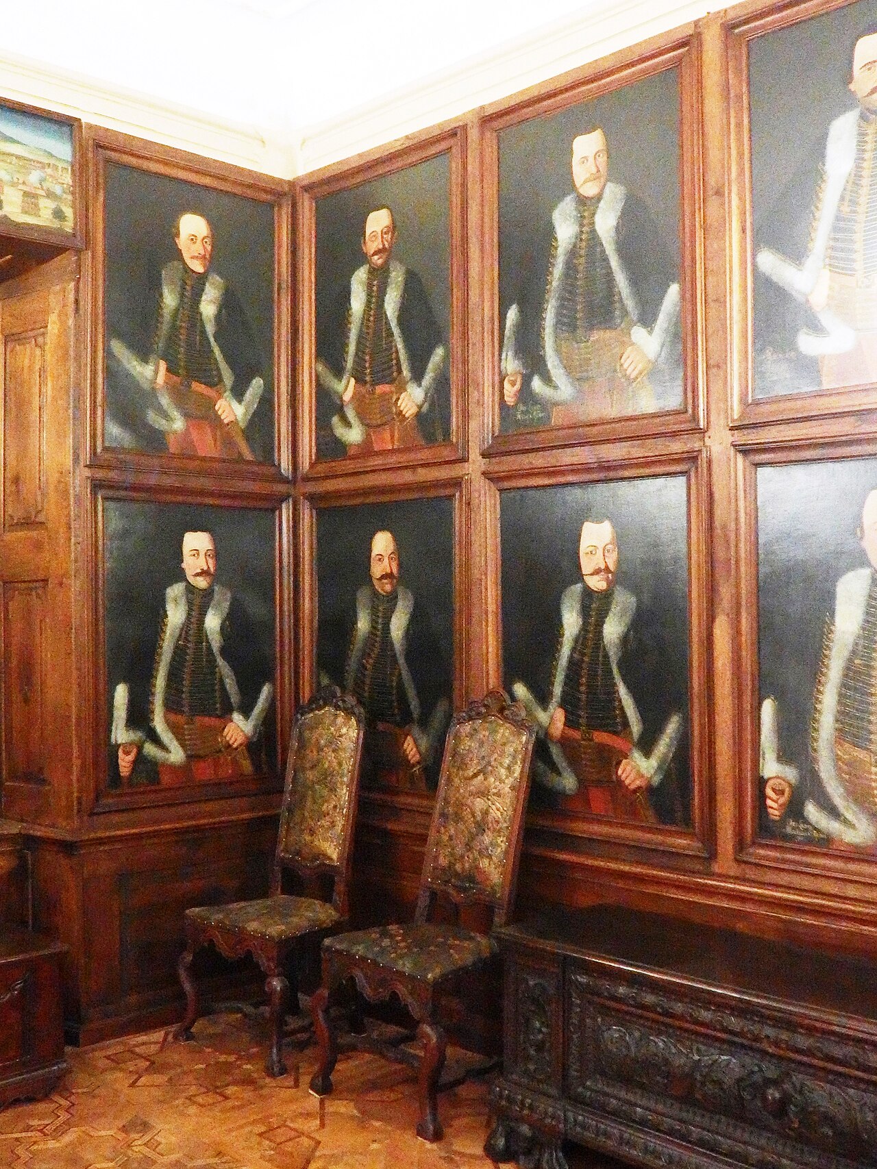 An authentic interior at Betliar