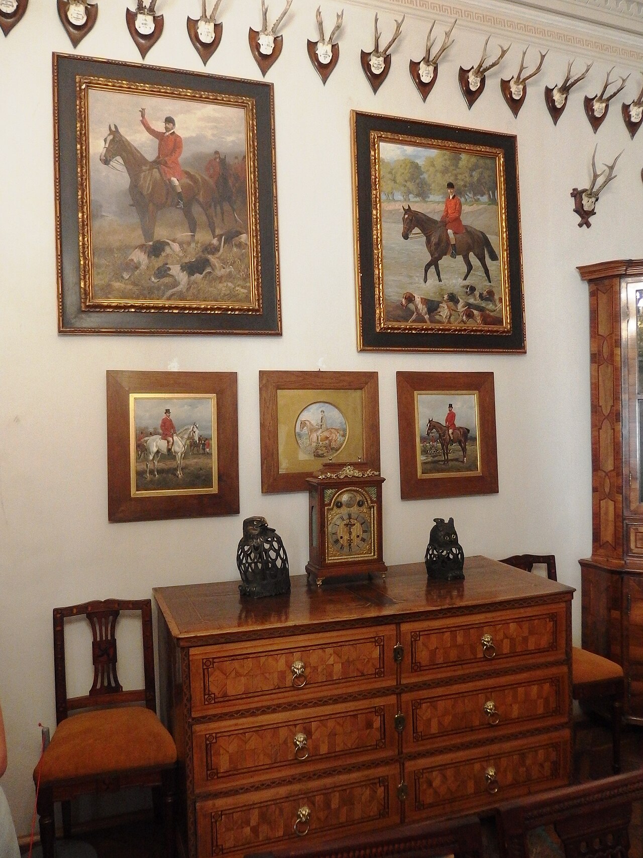 A preserved room of the manor