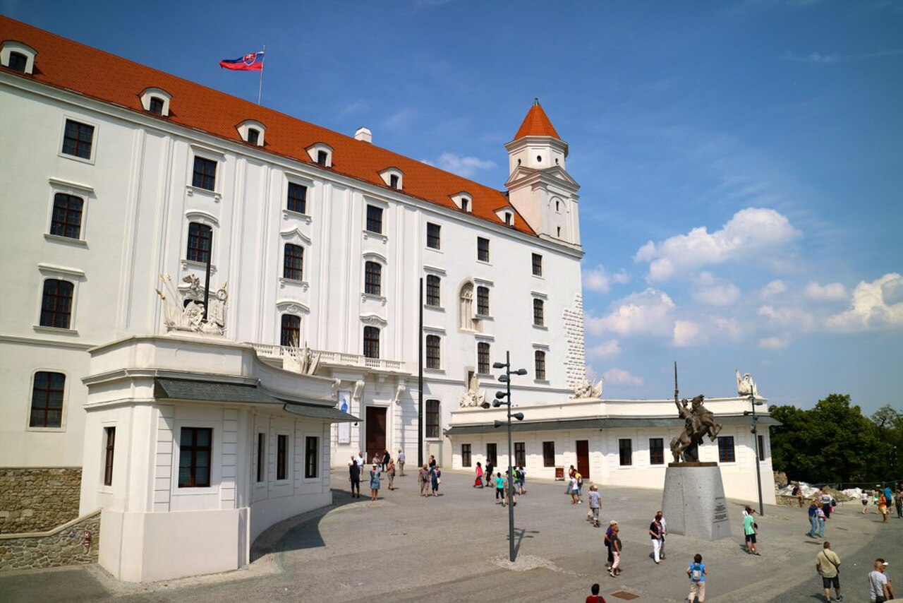 The castle above Bratislava