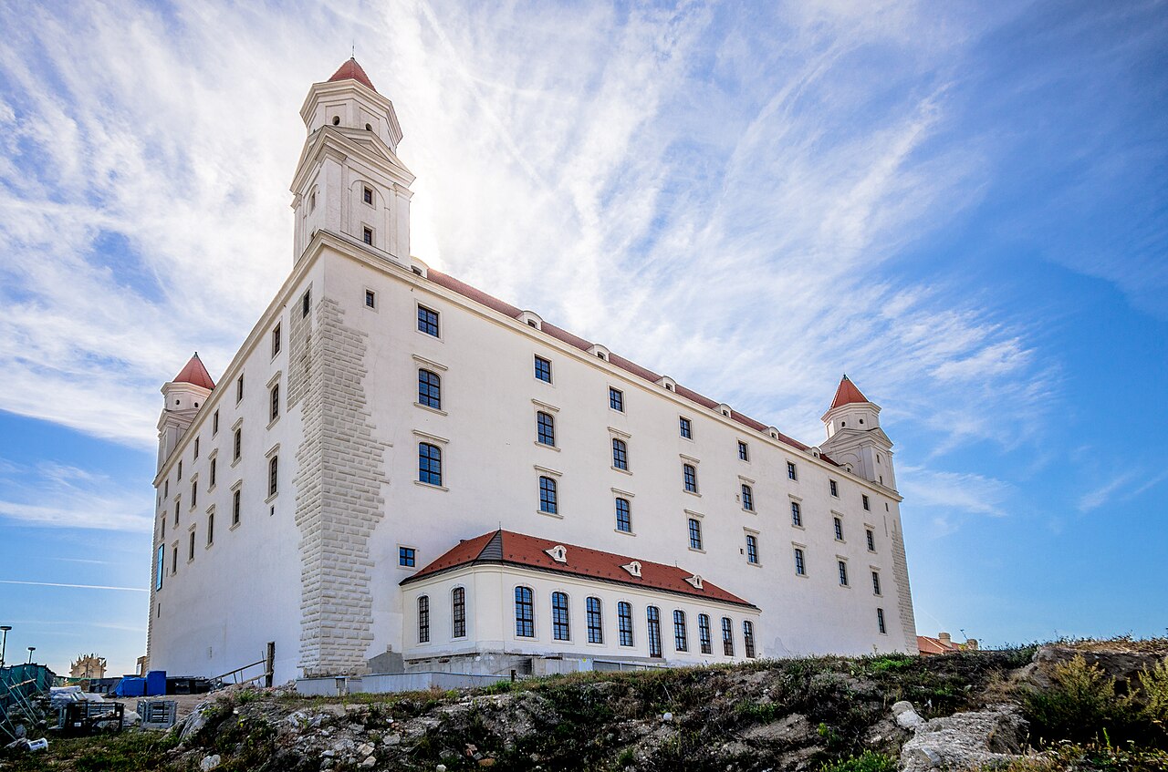 A view of Bratislava Castle